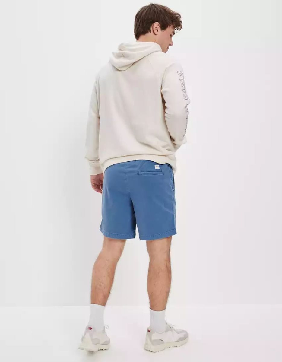 Shorts American Eagle AE Flex Lived-In Athlétiques Trekker Multicolore Homme | QAV-06585219